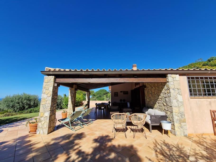 Villa Del Carrubo A Due Passi Dal Mare Di Cefalu Collesano Zimmer foto